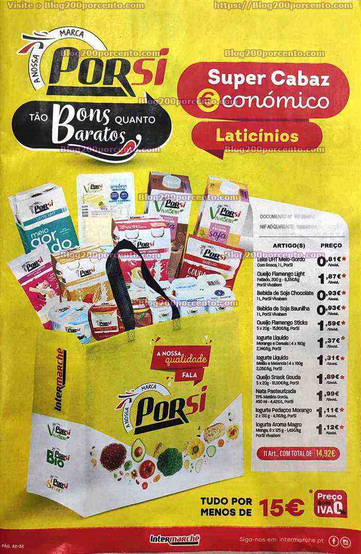 Antevisão Folheto INTERMARCHÉ Promoções de 8 a 14 junho