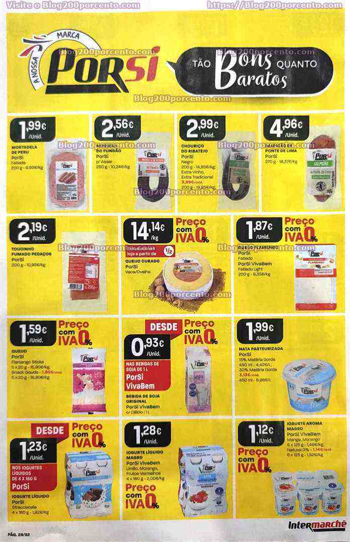 Antevisão Folheto INTERMARCHÉ Promoções de 8 a 14 junho