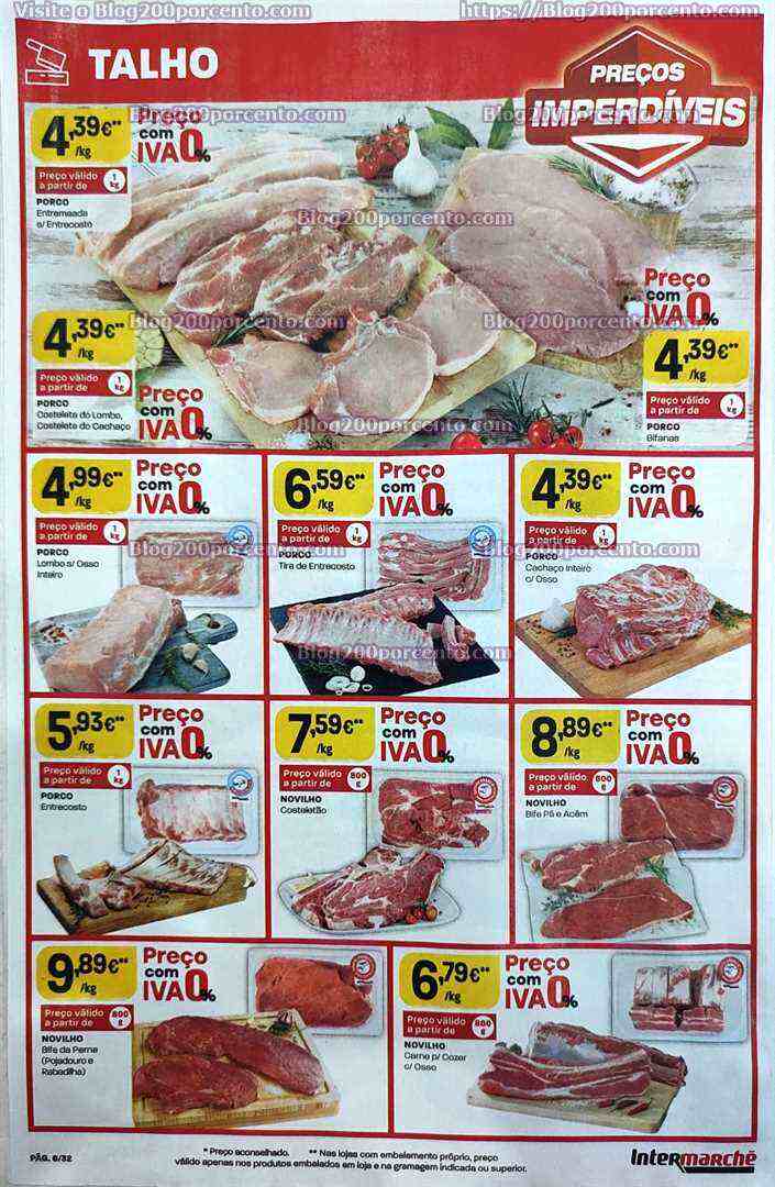 Antevisão Folheto INTERMARCHÉ Promoções de 8 a 14 junho