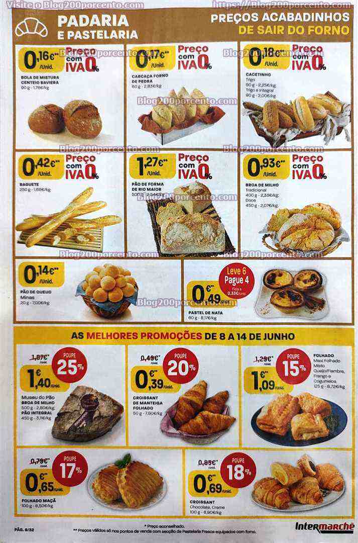 Antevisão Folheto INTERMARCHÉ Promoções de 8 a 14 junho