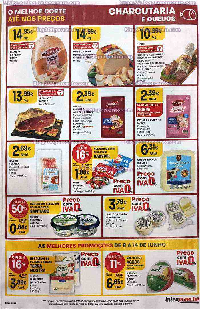 Antevisão Folheto INTERMARCHÉ Promoções de 8 a 14 junho