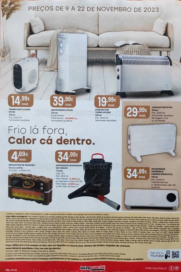 Antevisão Folheto INTERMARCHÉ Promoções de 9 a 15 novembro