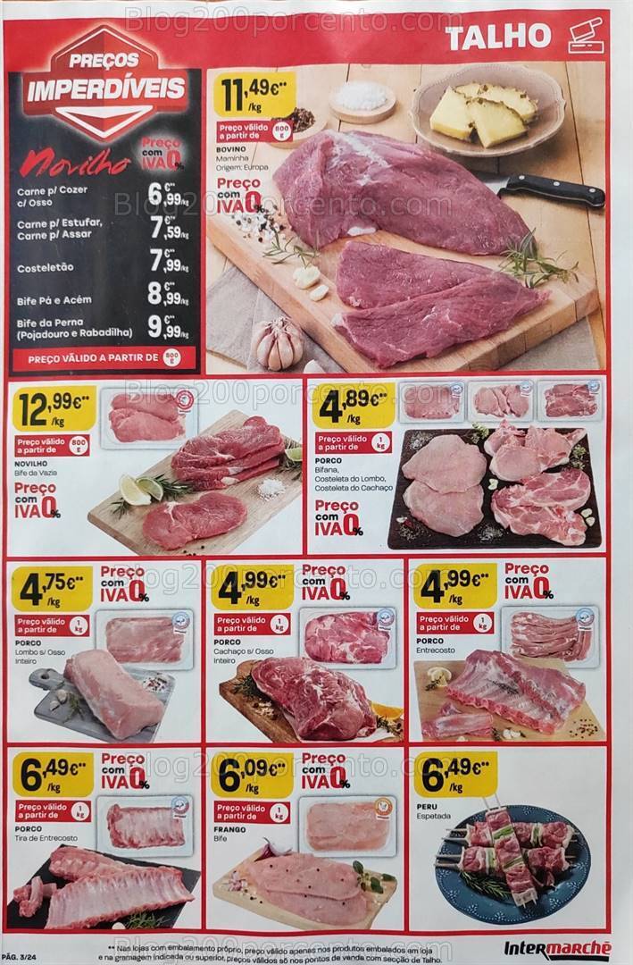 Antevisão Folheto INTERMARCHÉ Promoções de 9 a 15 novembro