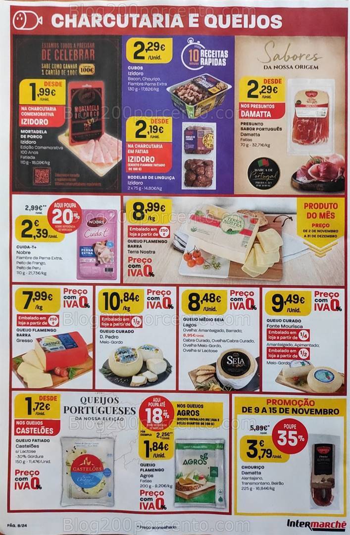 Antevisão Folheto INTERMARCHÉ Promoções de 9 a 15 novembro