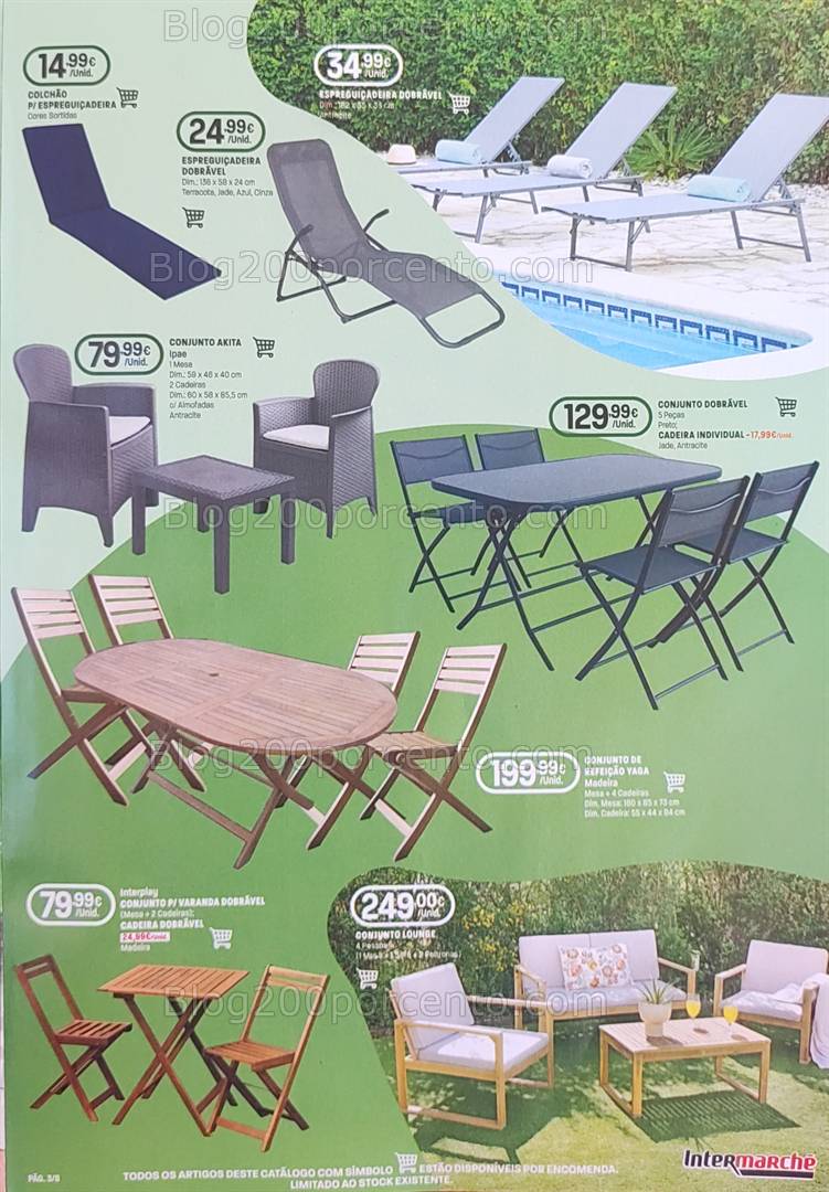 Antevisão Folheto INTERMARCHÉ Ar Livre Promoções de 1 maio a 11 julho