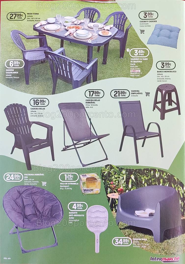 Antevisão Folheto INTERMARCHÉ Ar Livre Promoções de 1 maio a 11 julho