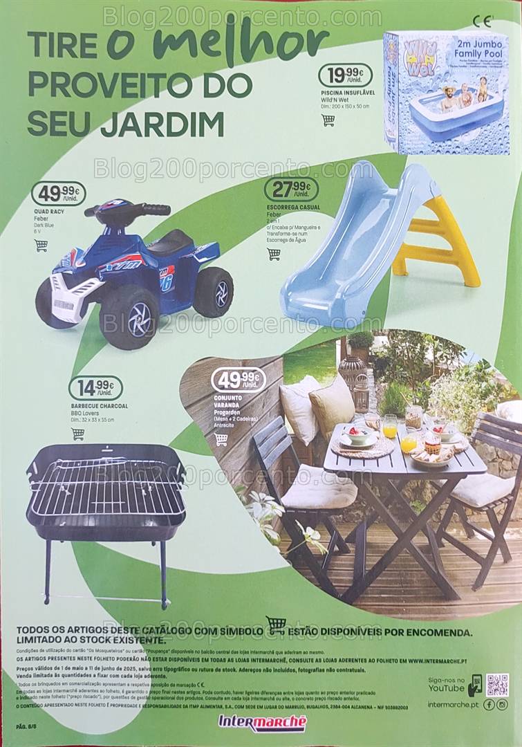 Antevisão Folheto INTERMARCHÉ Ar Livre Promoções de 1 maio a 11 julho