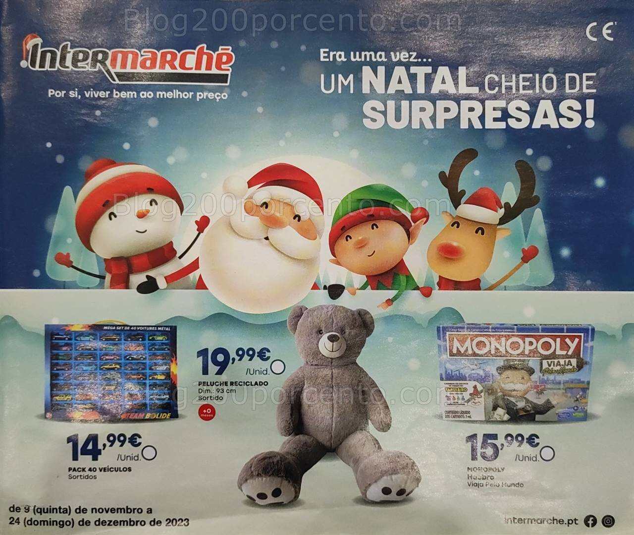 Antevisão Folheto INTERMARCHÉ Brinquedos de Natal - 9 novembro a 24 dezembro