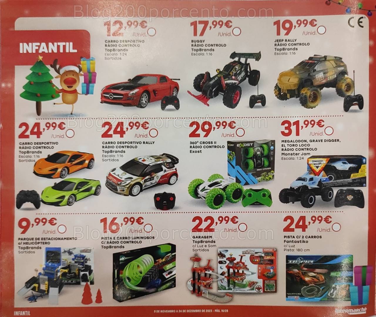 Antevisão Folheto INTERMARCHÉ Brinquedos de Natal - 9 novembro a 24 dezembro