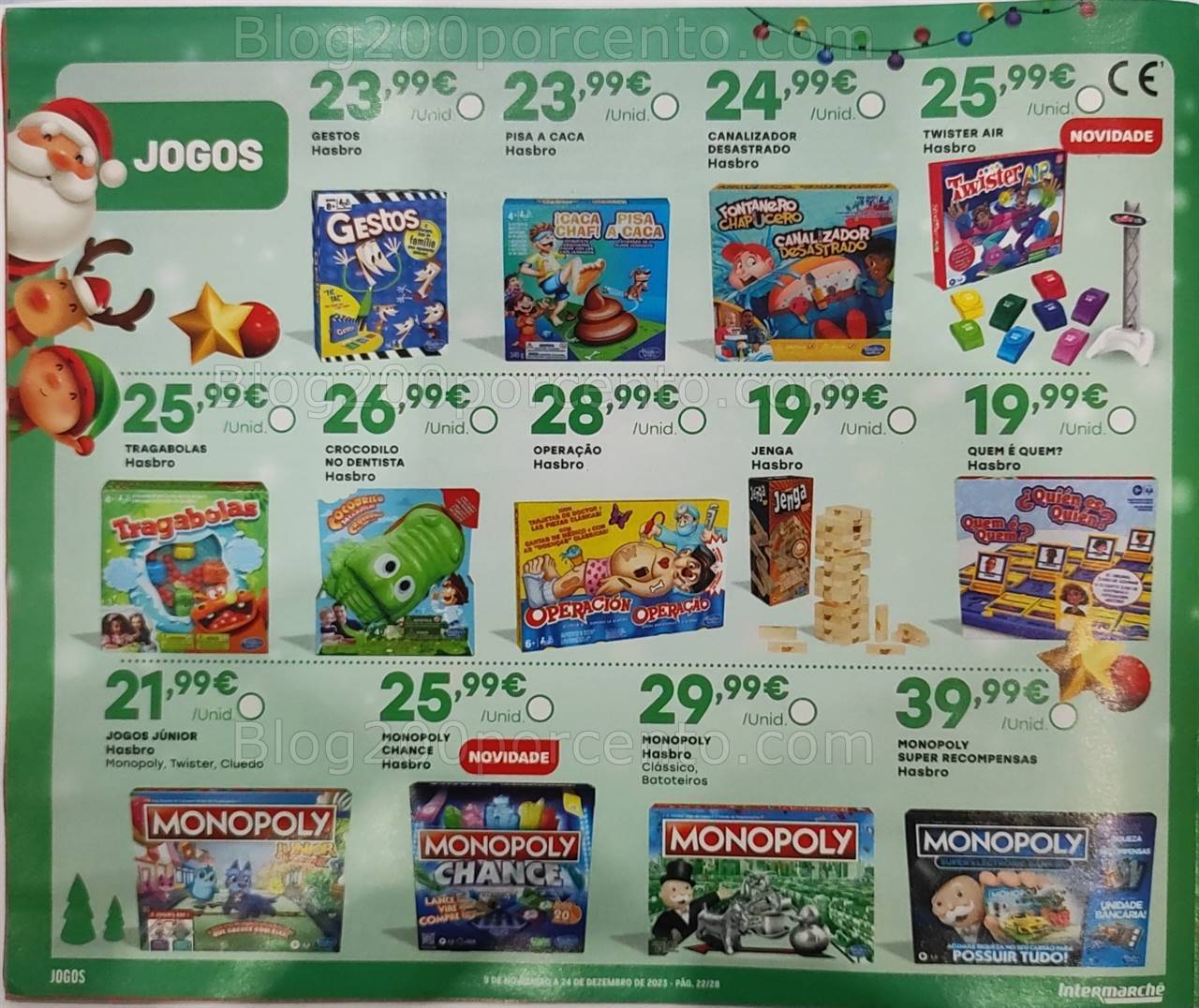Antevisão Folheto INTERMARCHÉ Brinquedos de Natal - 9 novembro a 24 dezembro