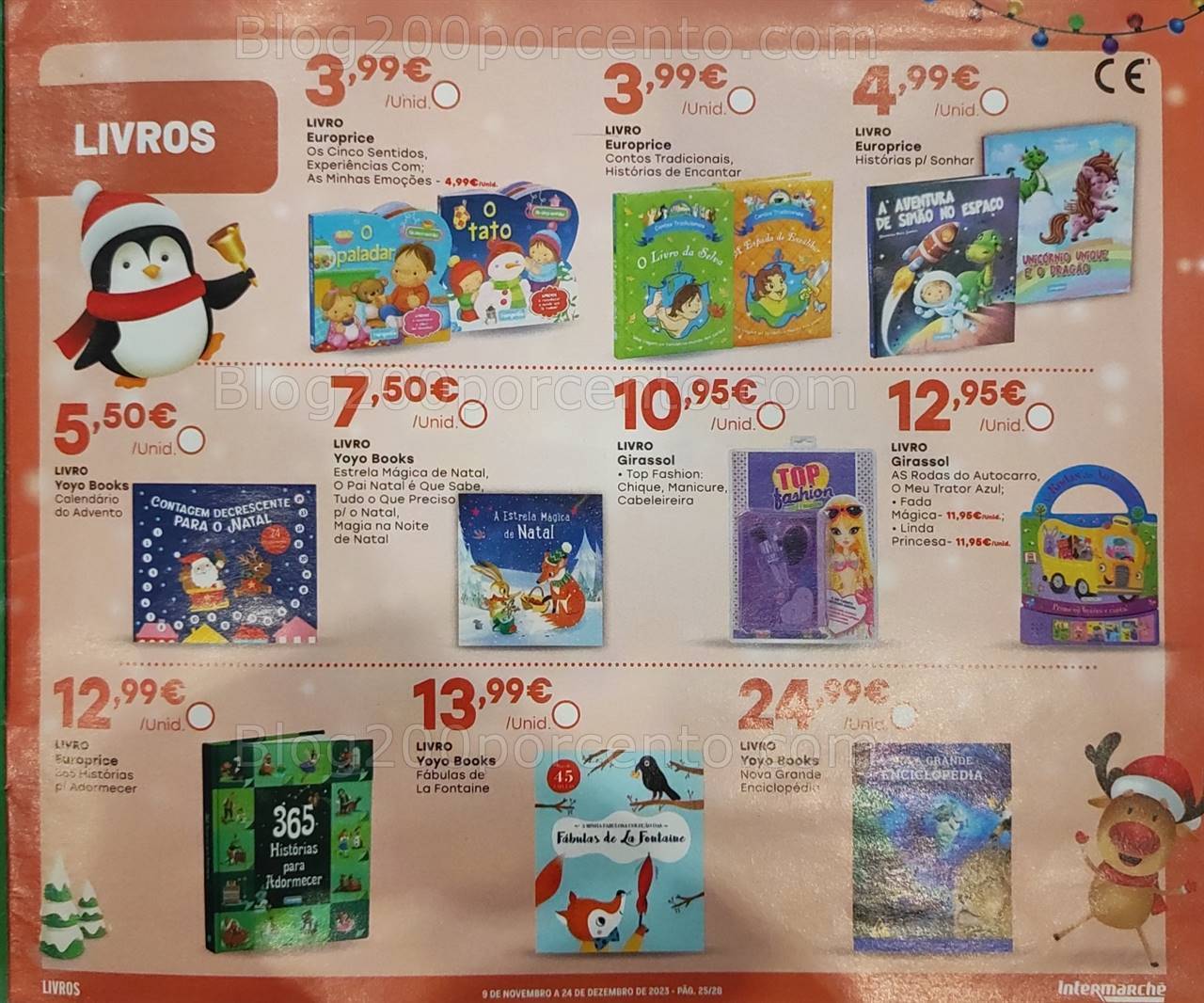 Antevisão Folheto INTERMARCHÉ Brinquedos de Natal - 9 novembro a 24 dezembro