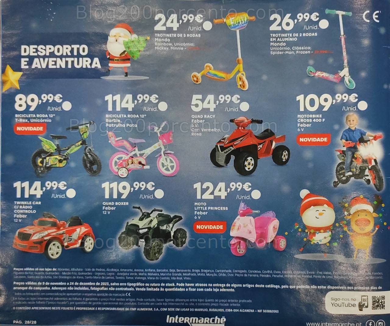 Antevisão Folheto INTERMARCHÉ Brinquedos de Natal - 9 novembro a 24 dezembro