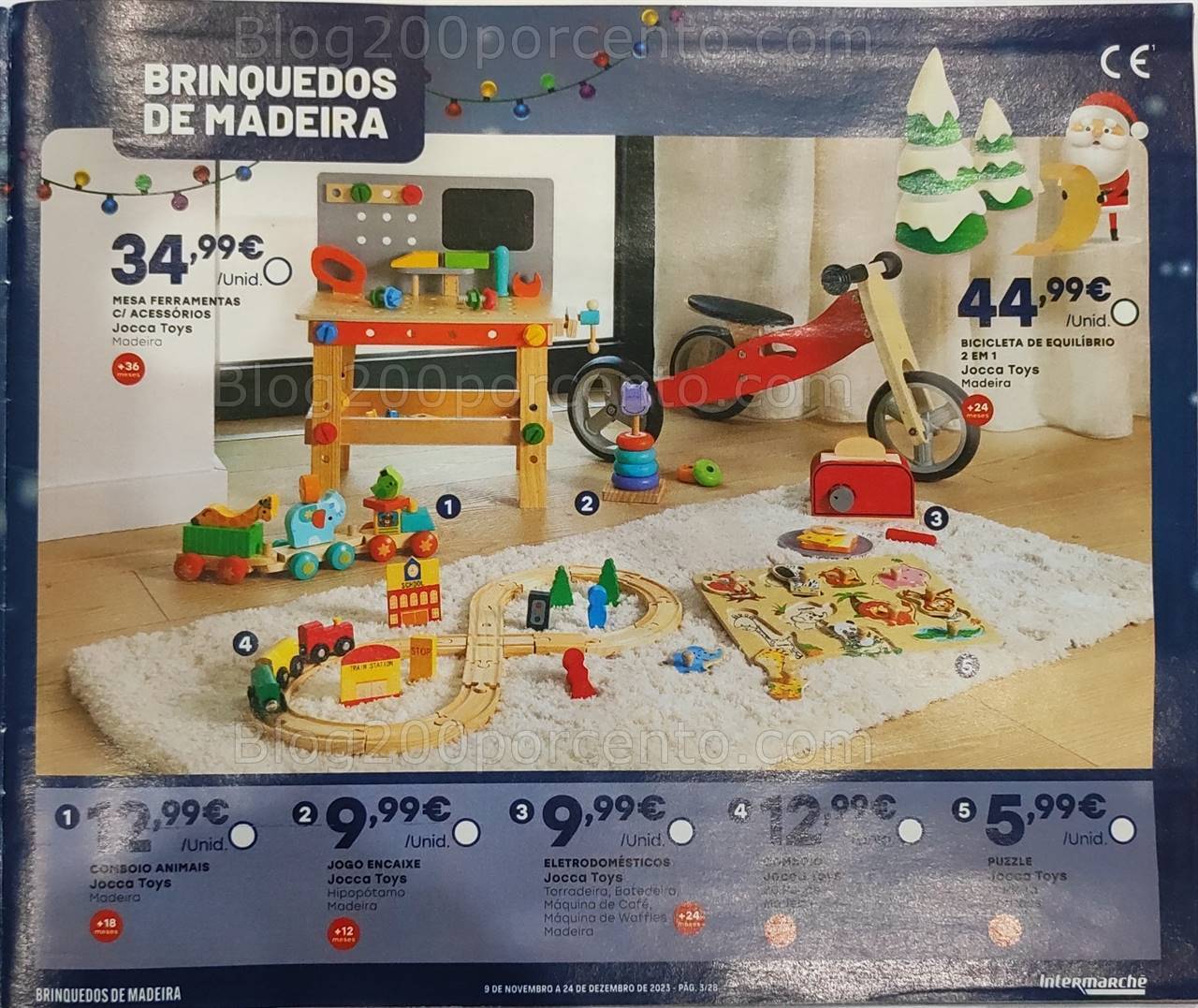 Antevisão Folheto INTERMARCHÉ Brinquedos de Natal - 9 novembro a 24 dezembro