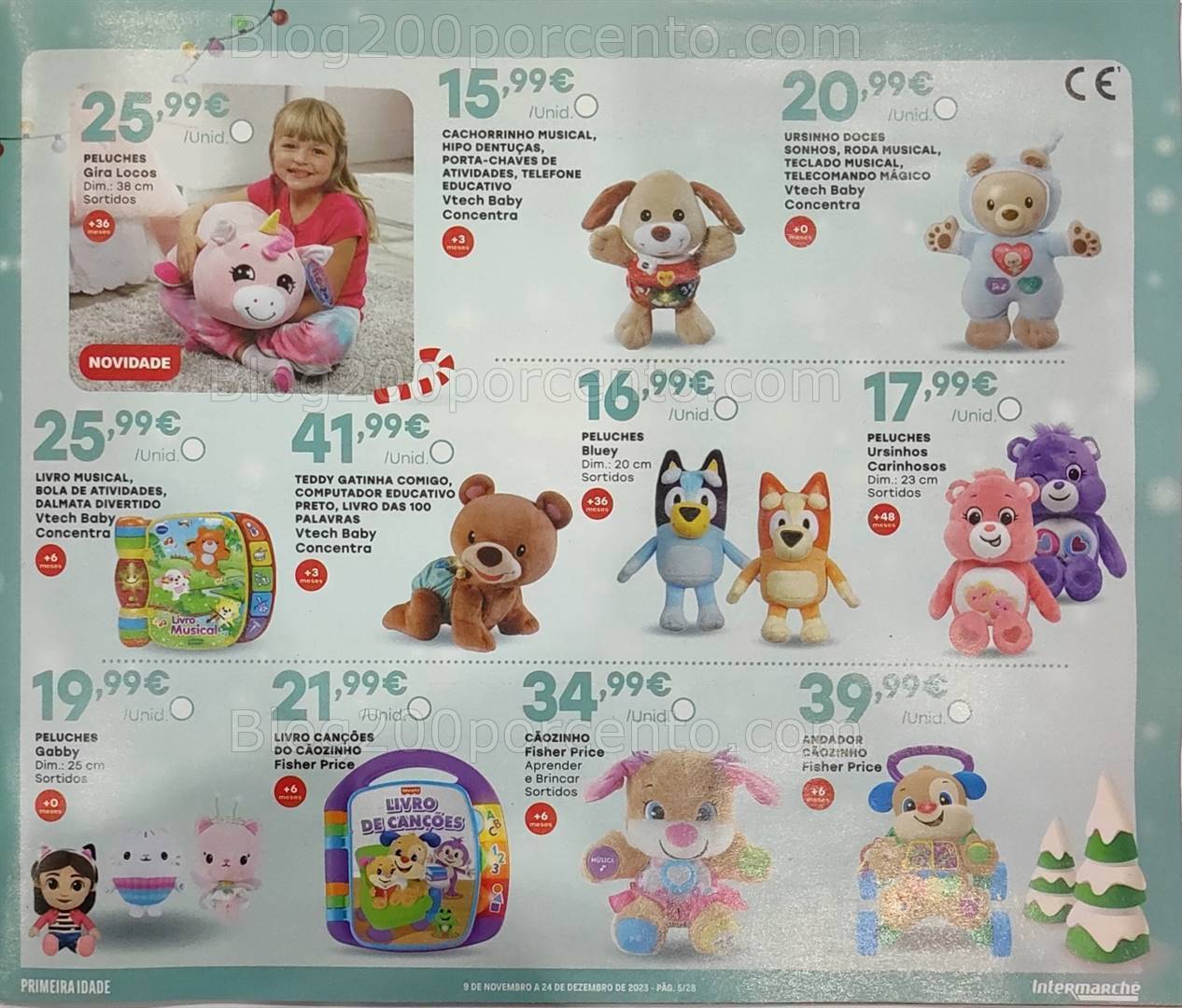 Antevisão Folheto INTERMARCHÉ Brinquedos de Natal - 9 novembro a 24 dezembro
