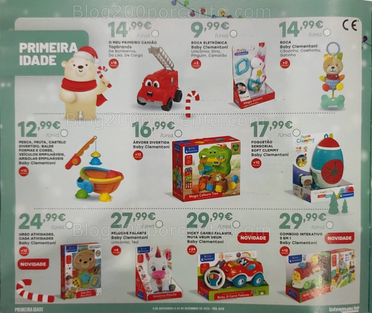 Antevisão Folheto INTERMARCHÉ Brinquedos de Natal - 9 novembro a 24 dezembro