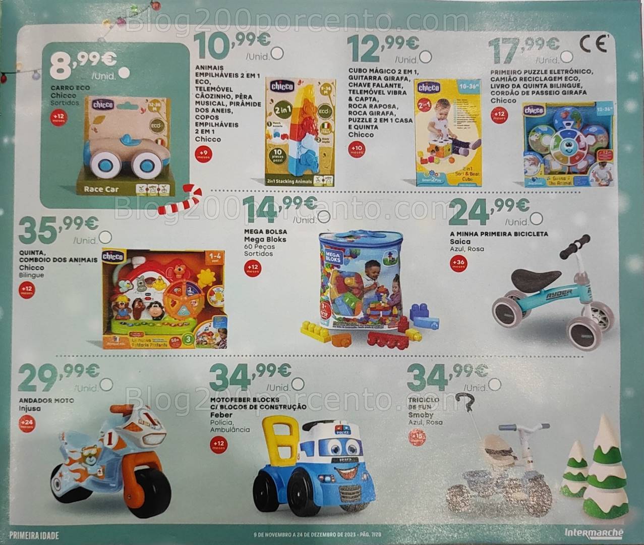 Antevisão Folheto INTERMARCHÉ Brinquedos de Natal - 9 novembro a 24 dezembro