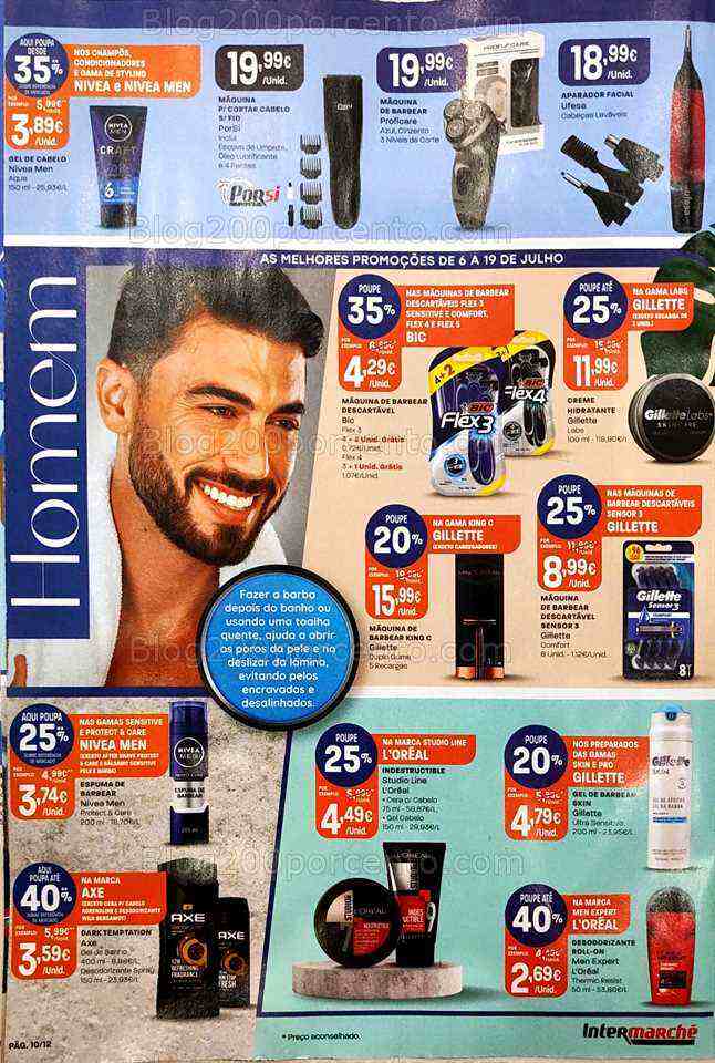 Antevisão Folheto INTERMARCHÉ Especial Cuidados de Verão Promoções de 6 a 19 julho