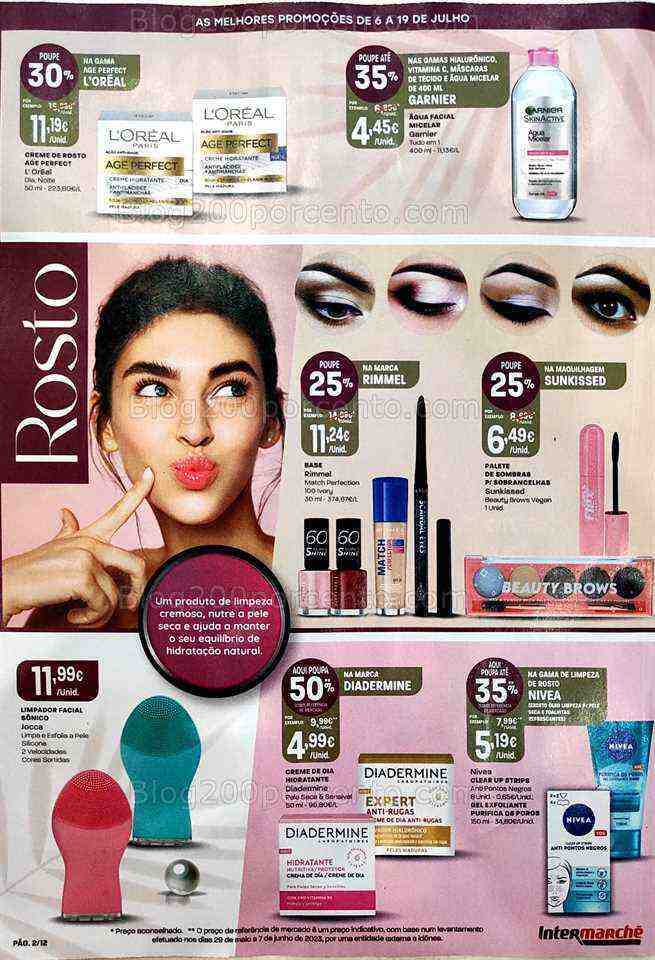 Antevisão Folheto INTERMARCHÉ Especial Cuidados de Verão Promoções de 6 a 19 julho