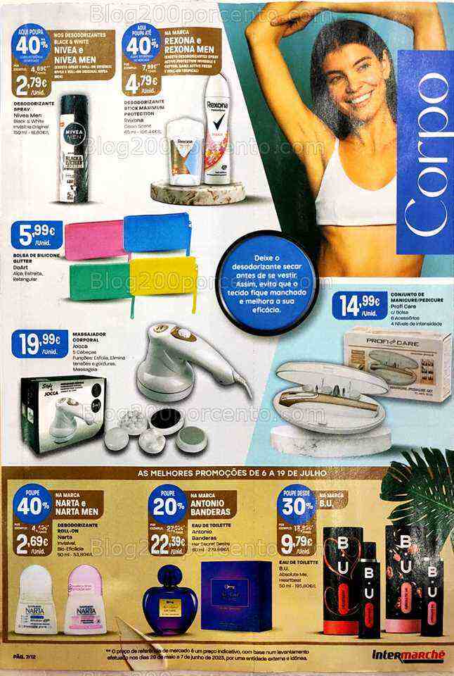 Antevisão Folheto INTERMARCHÉ Especial Cuidados de Verão Promoções de 6 a 19 julho