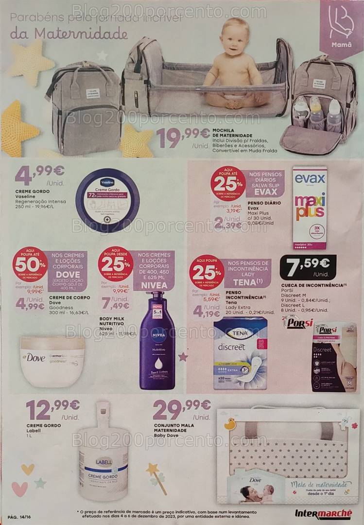 Antevisão Folheto INTERMARCHÉ Festa do Bebé Promoções de 11 a 25 janeiro