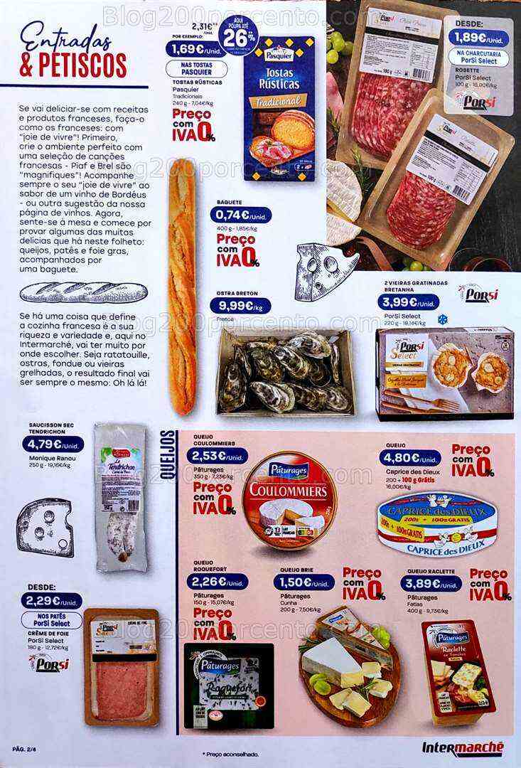 Antevisão Folheto INTERMARCHÉ Especial França Promoções de 27 julho a 23 agosto