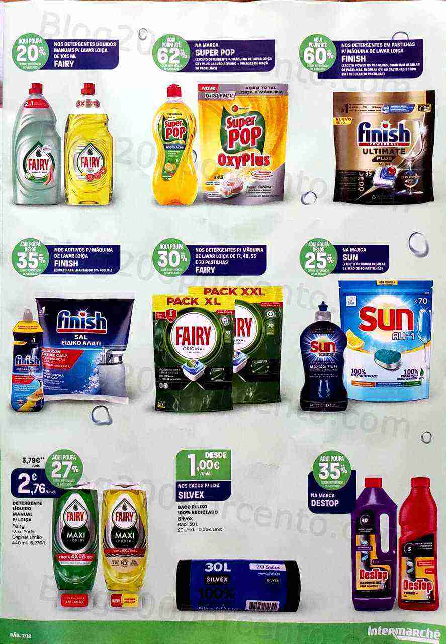 Antevisão Folheto INTERMARCHÉ Limpeza Promoções de 9 a 22 março