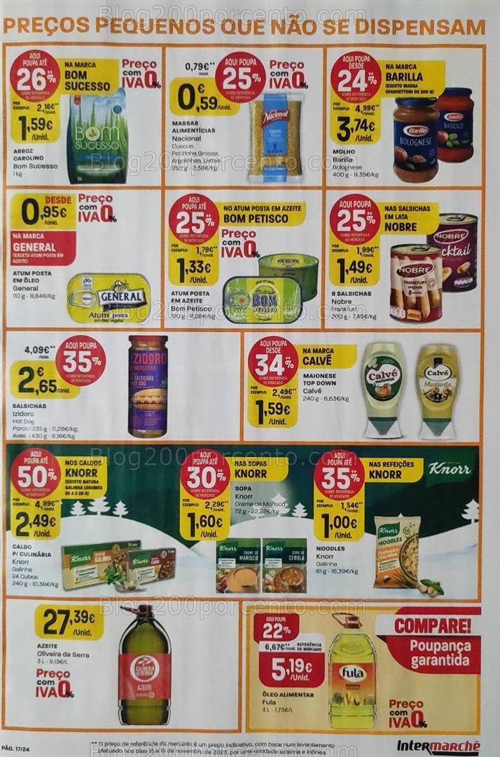 Antevisão Folheto INTERMARCHÉ Promoções + Natal de 14 a 24 dezembro
