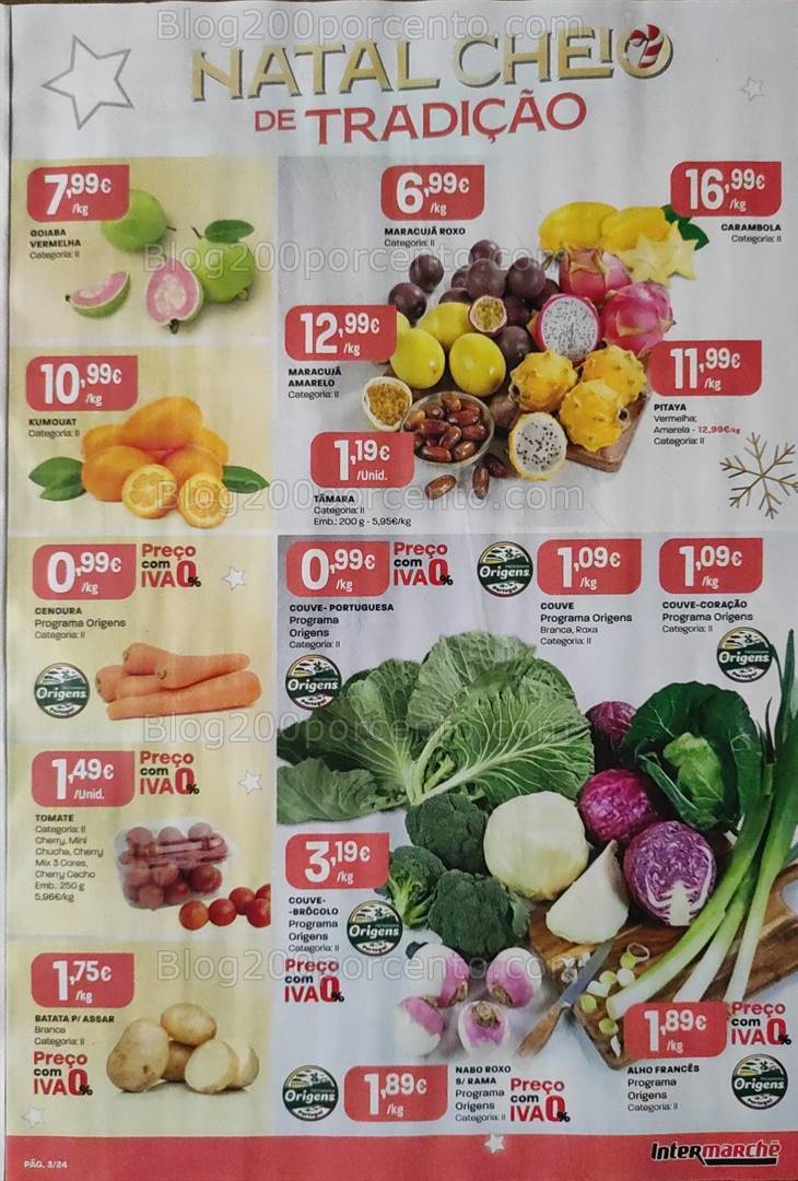 Antevisão Folheto INTERMARCHÉ Promoções + Natal de 14 a 24 dezembro