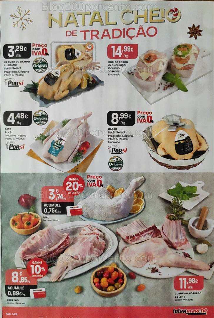 Antevisão Folheto INTERMARCHÉ Promoções + Natal de 14 a 24 dezembro