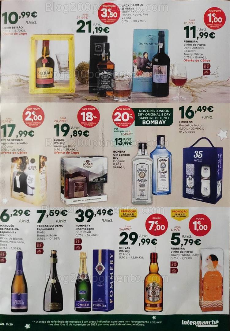 Antevisão Folheto INTERMARCHÉ Natal Promoções de 14 a 31 dezembro