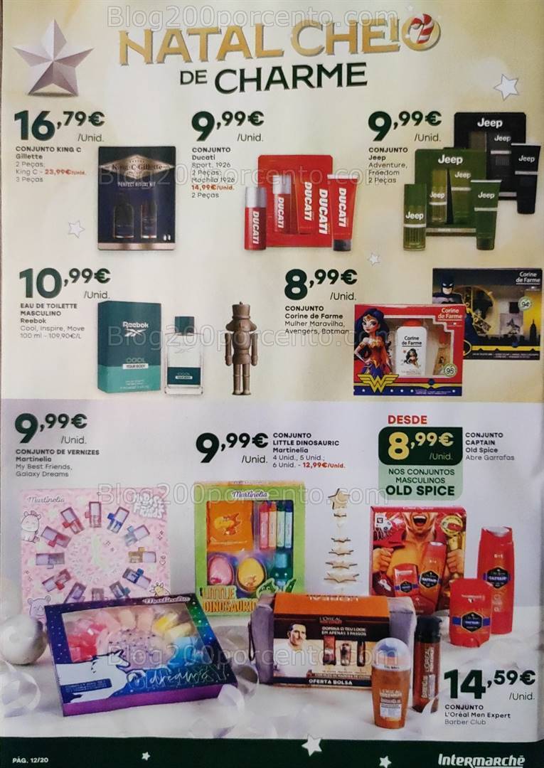 Antevisão Folheto INTERMARCHÉ Natal Promoções de 14 a 31 dezembro