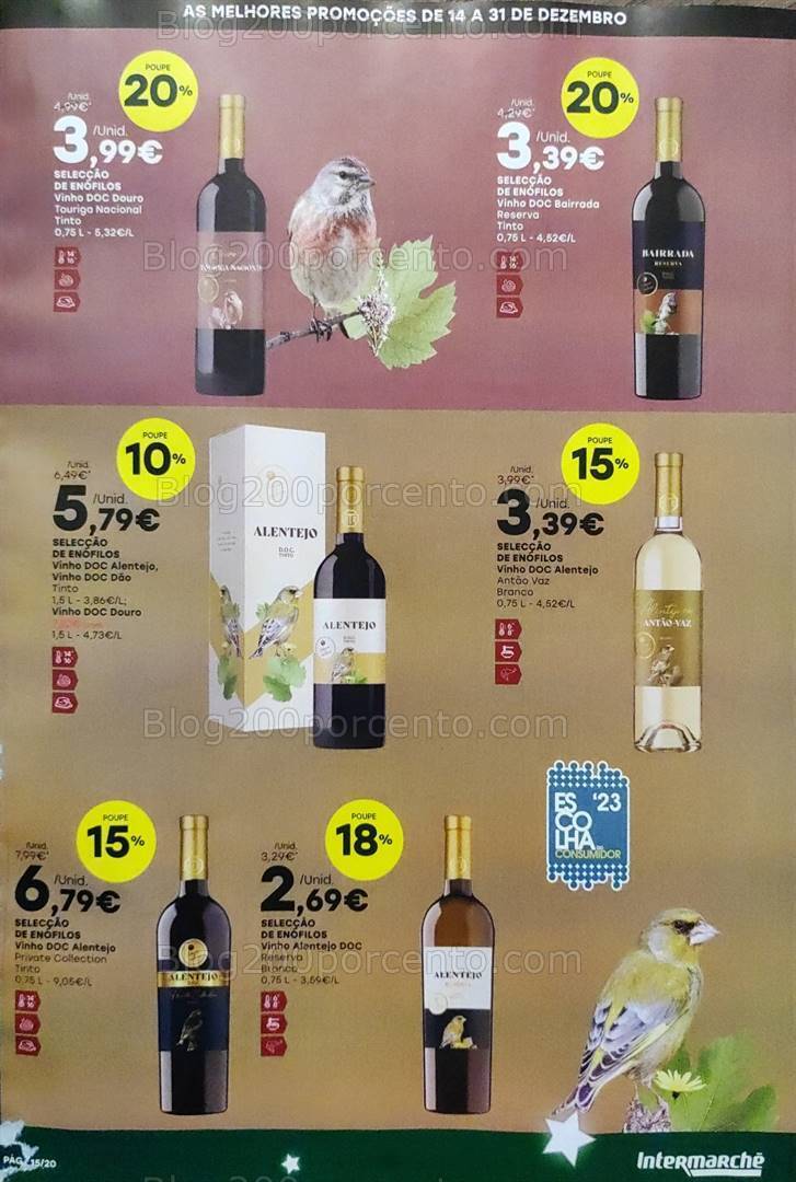 Antevisão Folheto INTERMARCHÉ Natal Promoções de 14 a 31 dezembro