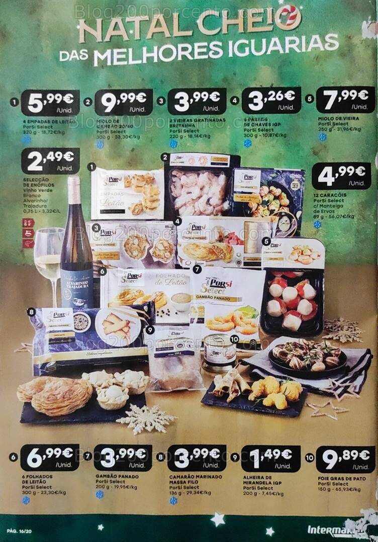Antevisão Folheto INTERMARCHÉ Natal Promoções de 14 a 31 dezembro