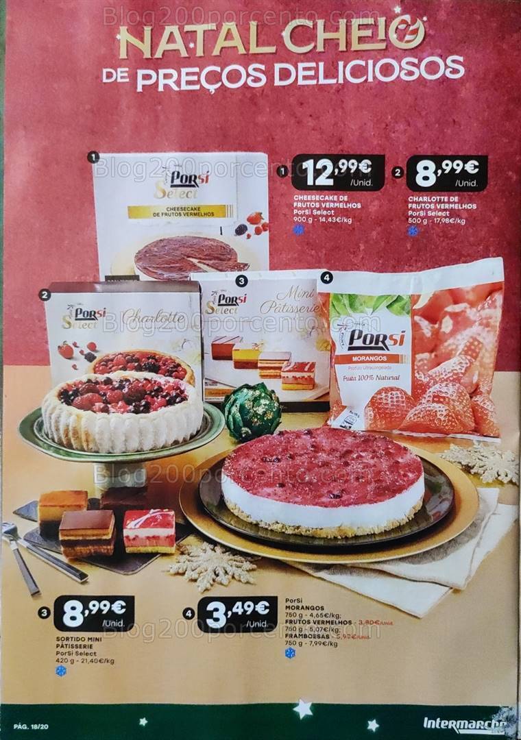 Antevisão Folheto INTERMARCHÉ Natal Promoções de 14 a 31 dezembro