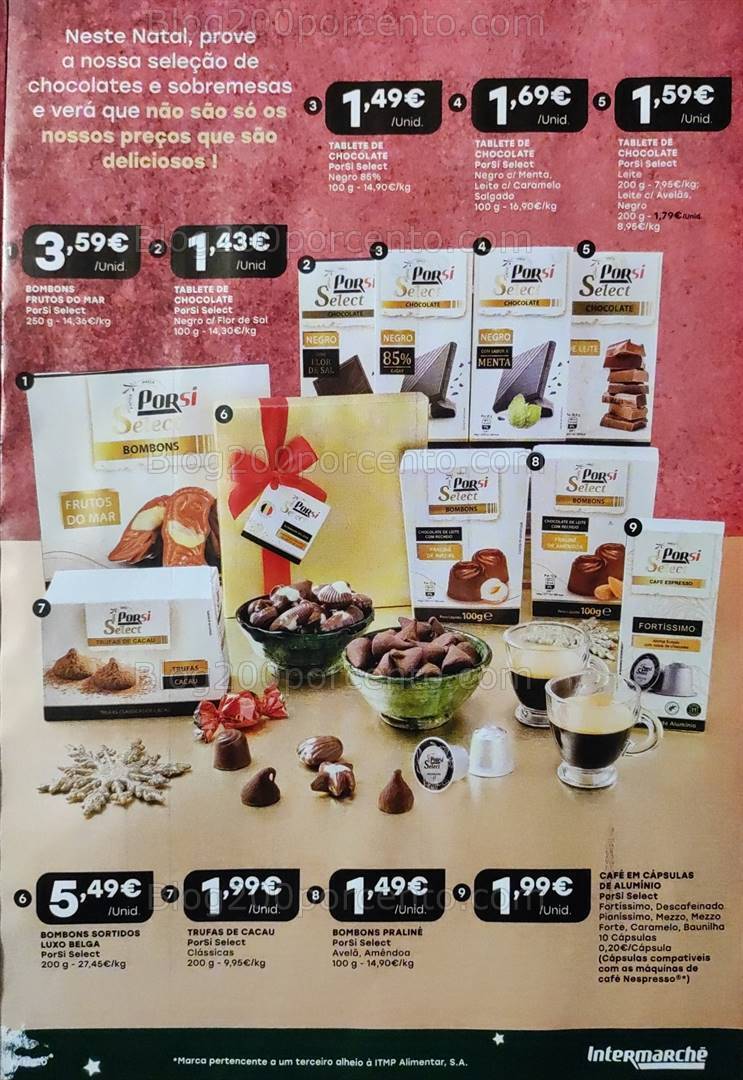 Antevisão Folheto INTERMARCHÉ Natal Promoções de 14 a 31 dezembro