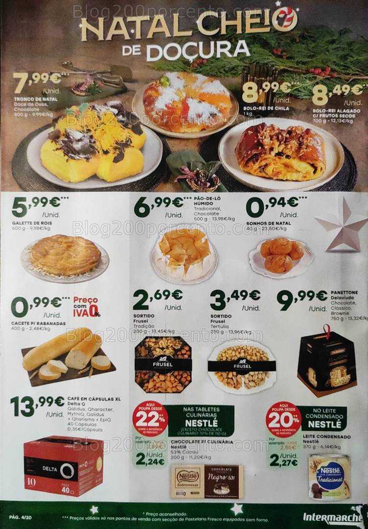 Antevisão Folheto INTERMARCHÉ Natal Promoções de 14 a 31 dezembro