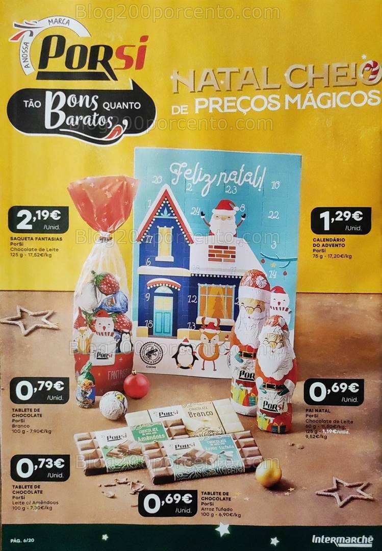 Antevisão Folheto INTERMARCHÉ Natal Promoções de 14 a 31 dezembro