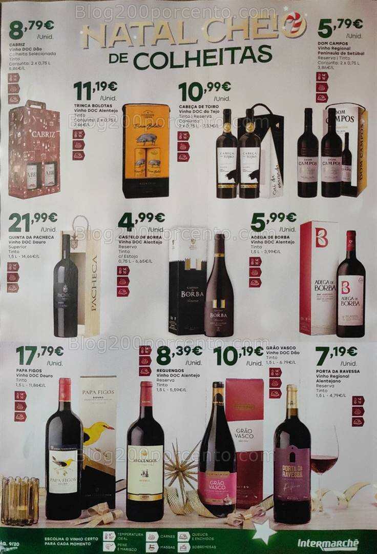 Antevisão Folheto INTERMARCHÉ Natal Promoções de 14 a 31 dezembro