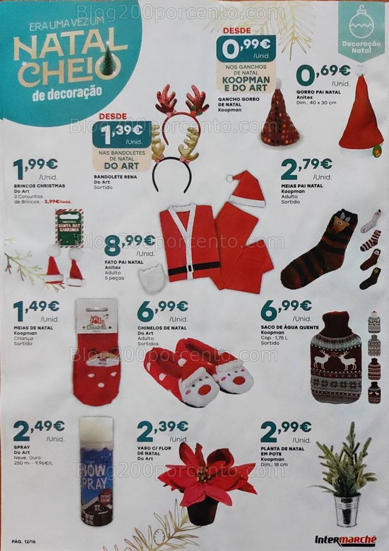 Antevisão Folheto INTERMARCHÉ Natal Promoções de 9 a 22 novembro
