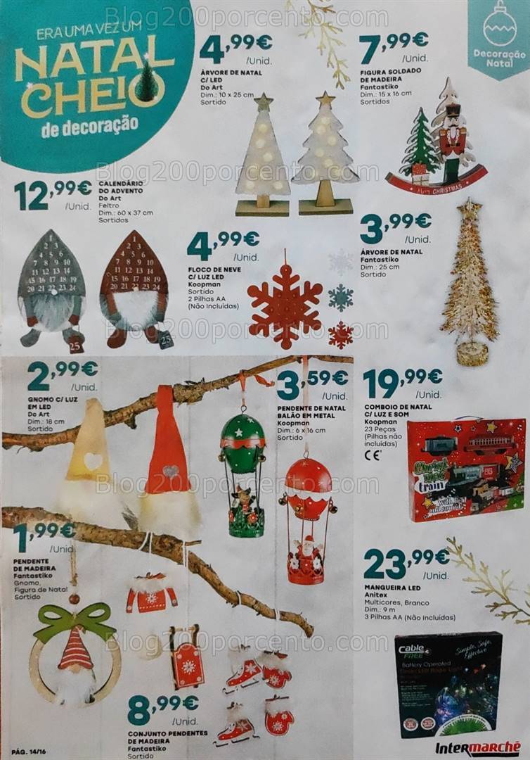 Antevisão Folheto INTERMARCHÉ Natal Promoções de 9 a 22 novembro