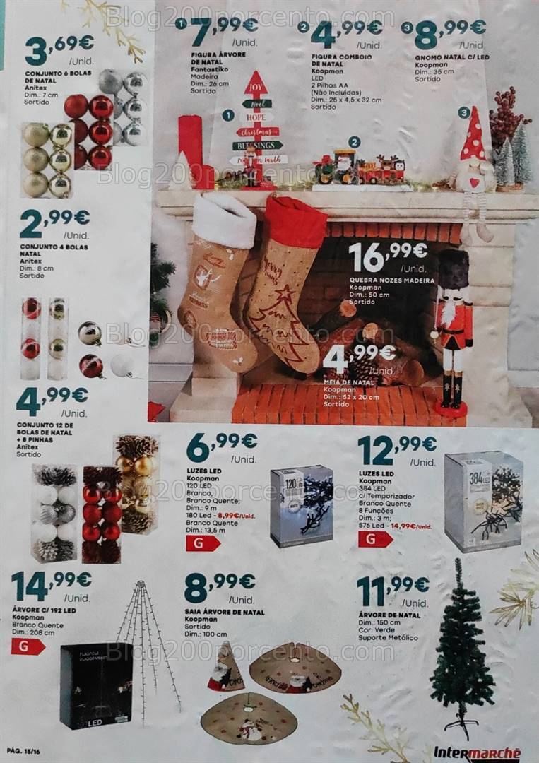 Antevisão Folheto INTERMARCHÉ Natal Promoções de 9 a 22 novembro