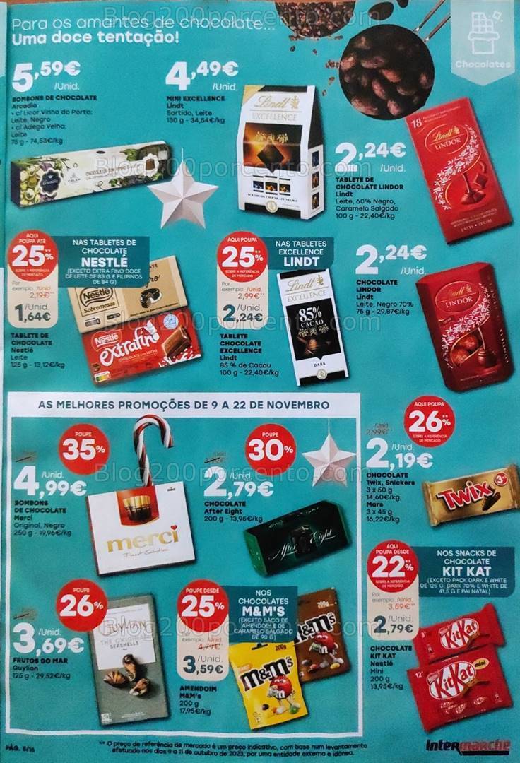 Antevisão Folheto INTERMARCHÉ Natal Promoções de 9 a 22 novembro