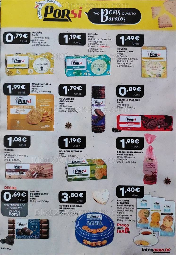 Antevisão Folheto INTERMARCHÉ Natal Promoções de 9 a 22 novembro