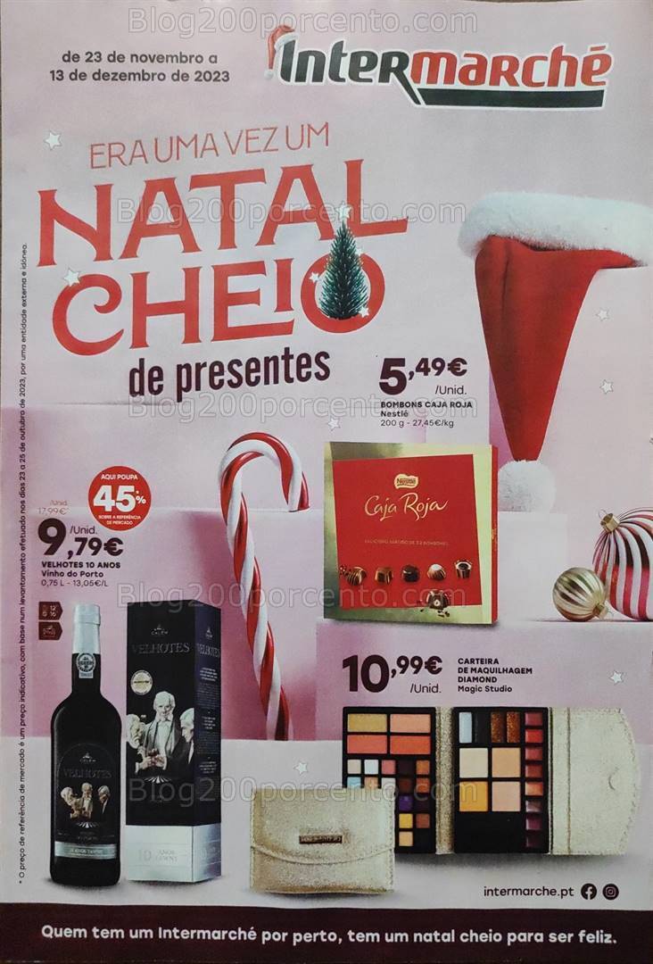 Antevisão Folheto INTERMARCHÉ Presentes de Natal - 23 novembro a 13 dezembro
