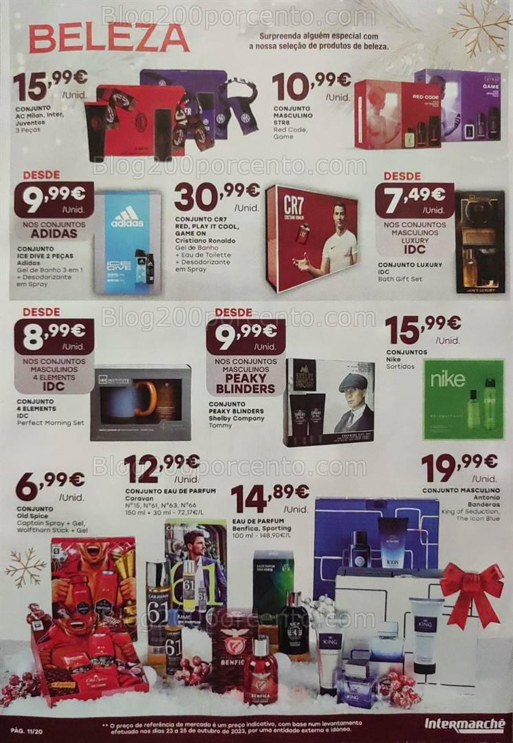 Antevisão Folheto INTERMARCHÉ Presentes de Natal - 23 novembro a 13 dezembro