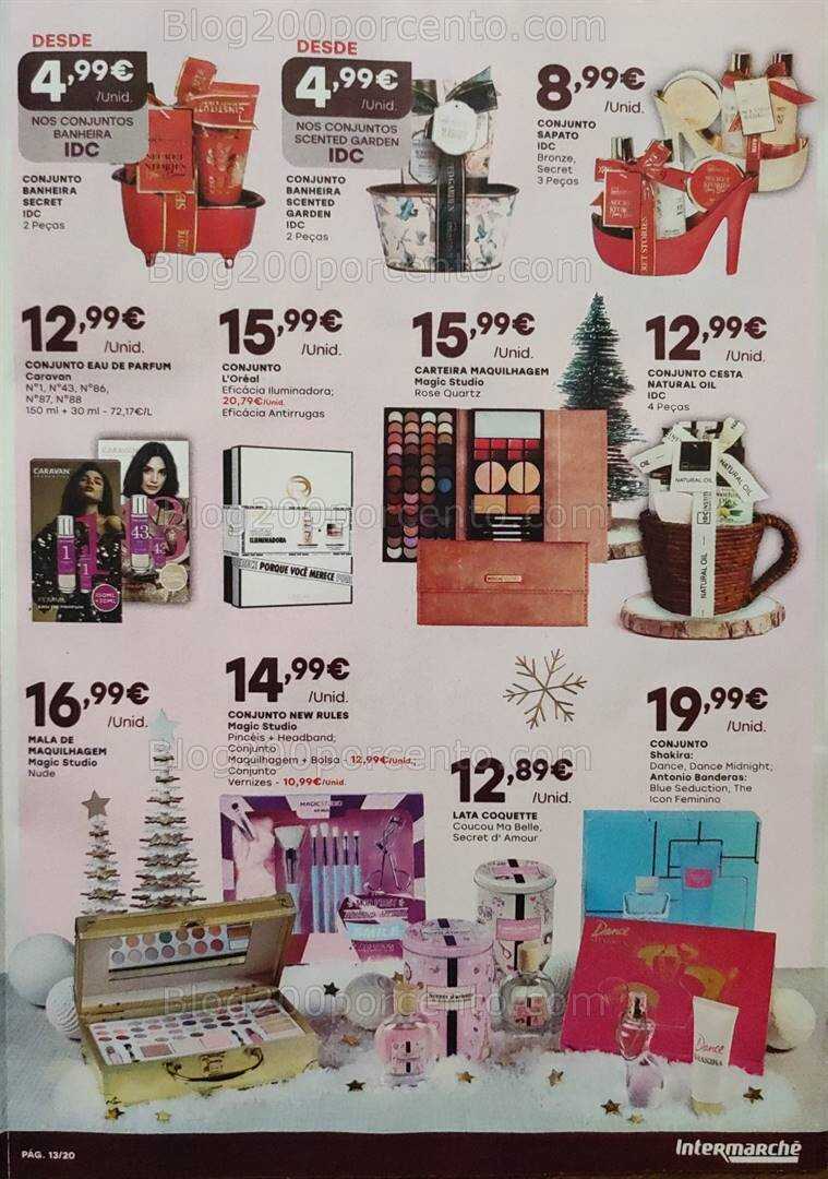 Antevisão Folheto INTERMARCHÉ Presentes de Natal - 23 novembro a 13 dezembro