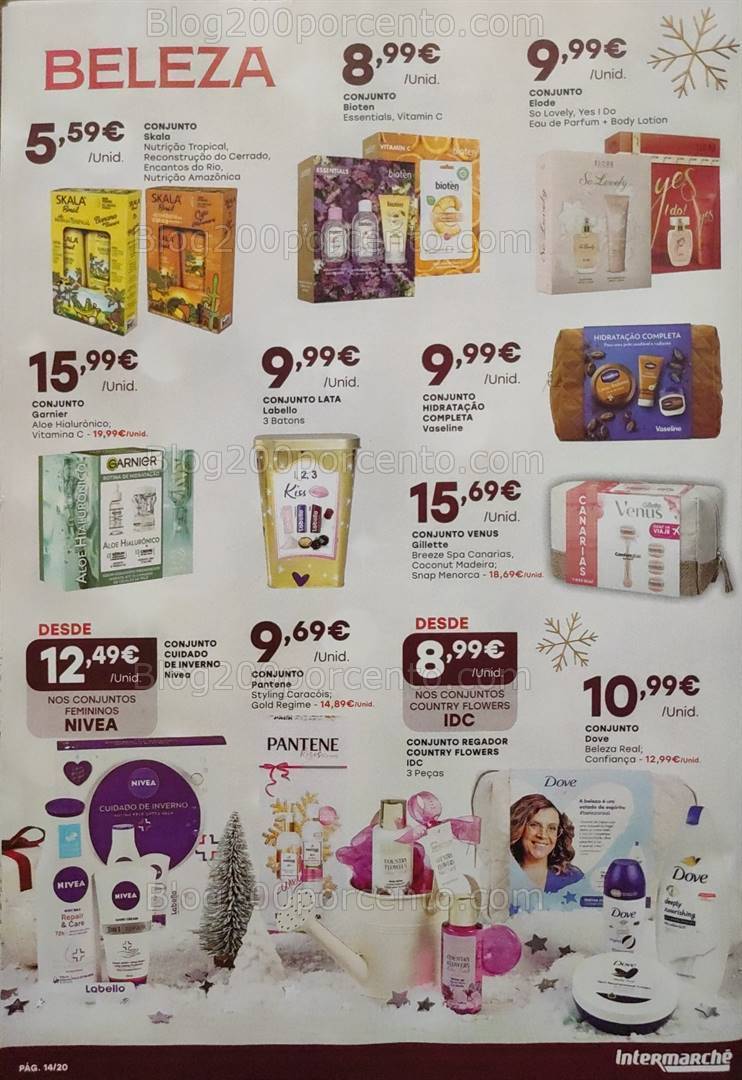 Antevisão Folheto INTERMARCHÉ Presentes de Natal - 23 novembro a 13 dezembro
