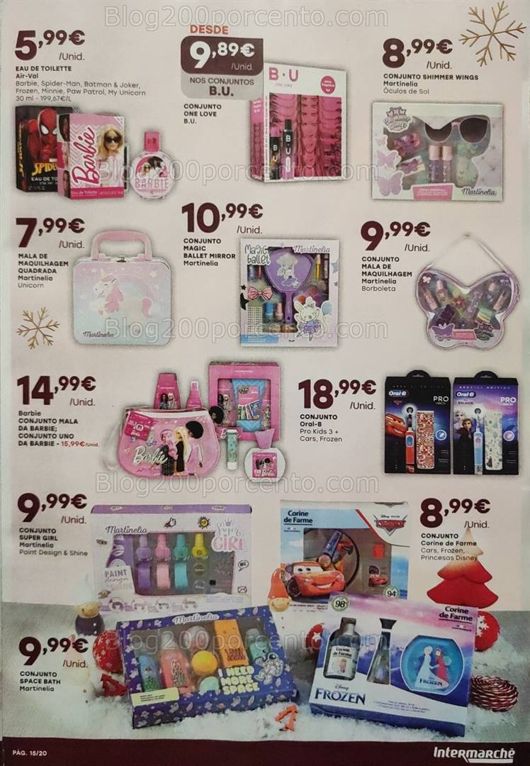 Antevisão Folheto INTERMARCHÉ Presentes de Natal - 23 novembro a 13 dezembro