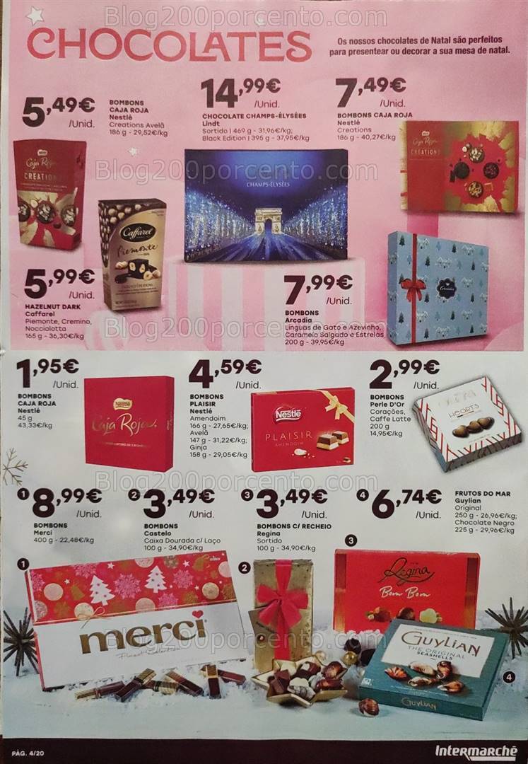 Antevisão Folheto INTERMARCHÉ Presentes de Natal - 23 novembro a 13 dezembro