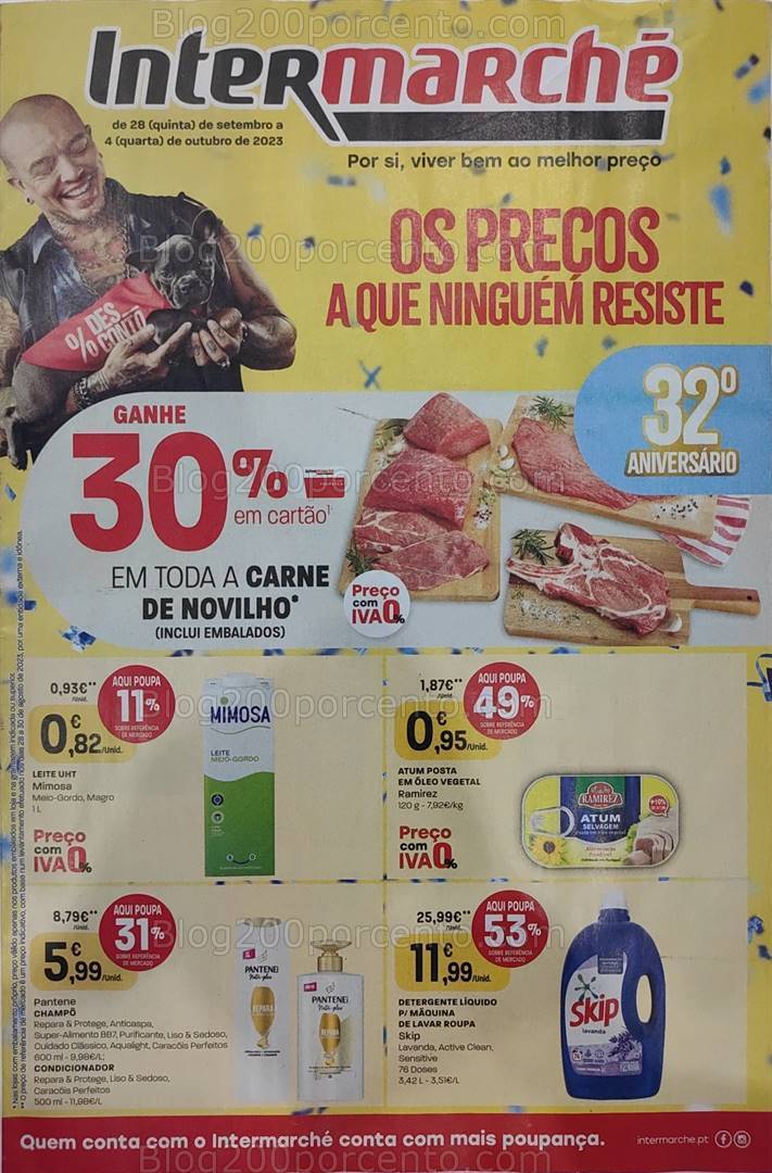 Antevisão Folheto INTERMARCHÉ Super Promoções de 28 setembro a 4 outubro